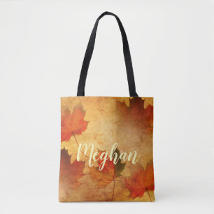 Autumn Thanksgiving Holiday Custom Tote Bag