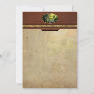 Autumn - The path to grannies house Invitation