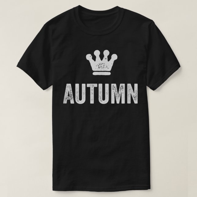 Autumn the QueenCrown & Name DesignWomen Called Au T-Shirt (Design Front)