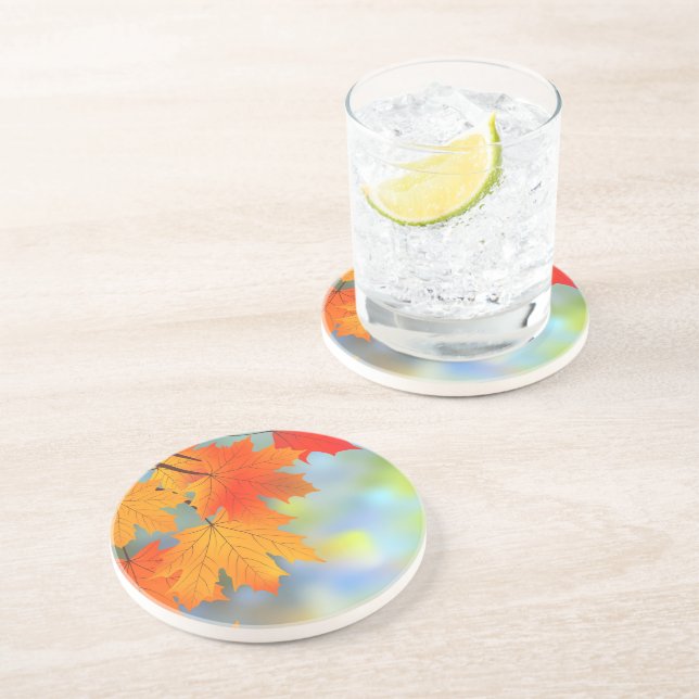 Autumn Theme Beautiful Coaster (Side)