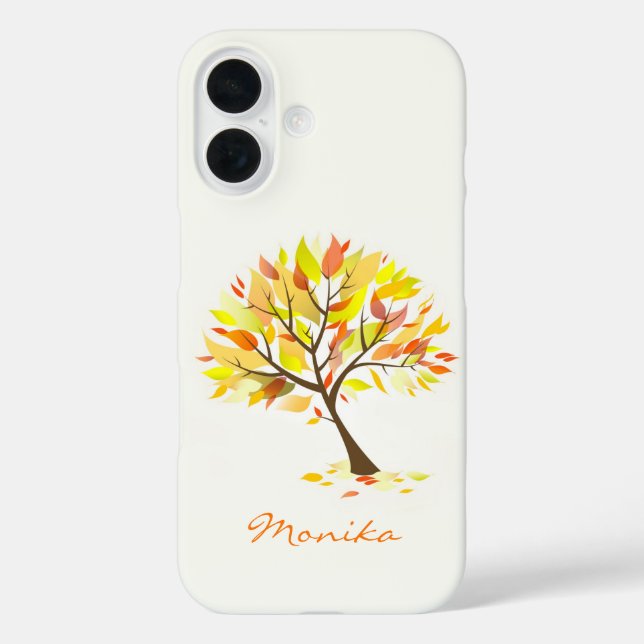 Autumn Theme Tree Case-Mate iPhone Case (Back)