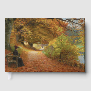 Autumn-Themed Classic Art Guestbook
