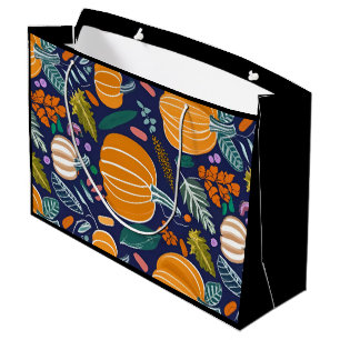 Autumn themed large gift bag