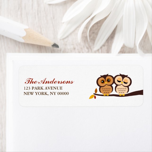 Autumn Themed Owls Wedding (Insitu)