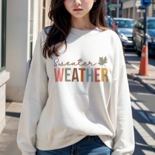AUTUMN THEMED RETRO SWEATER WEATHER FALL
