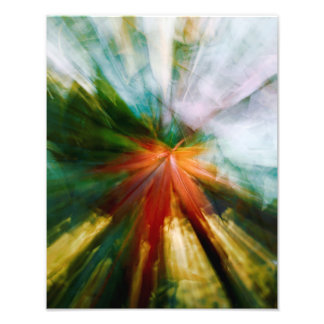 Autumn time lapse photo print