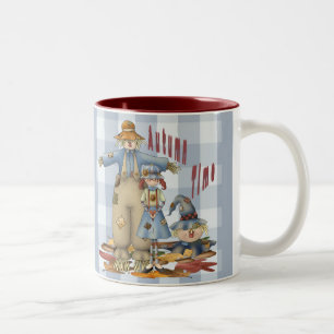 Autumn Time Two-Tone Coffee Mug