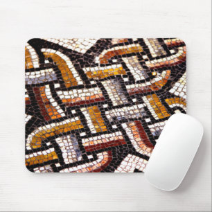 Autumn Toned Roman Mosaic Mouse Mat