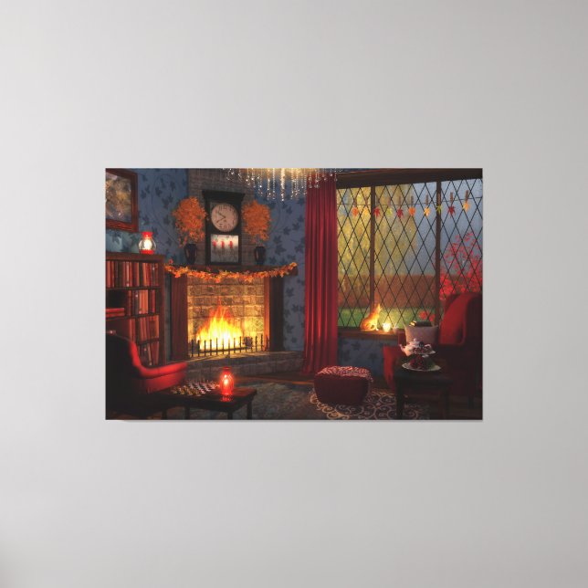 Autumn Tranquillity Canvas Print (Front)