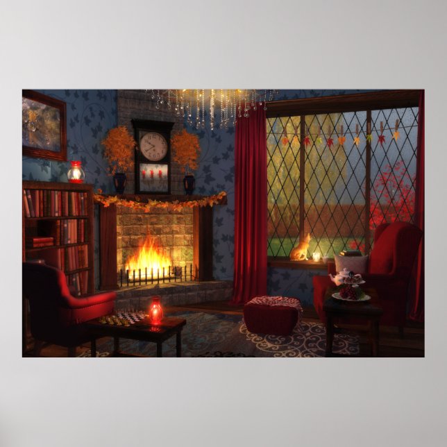 Autumn Tranquillity Print (Front)