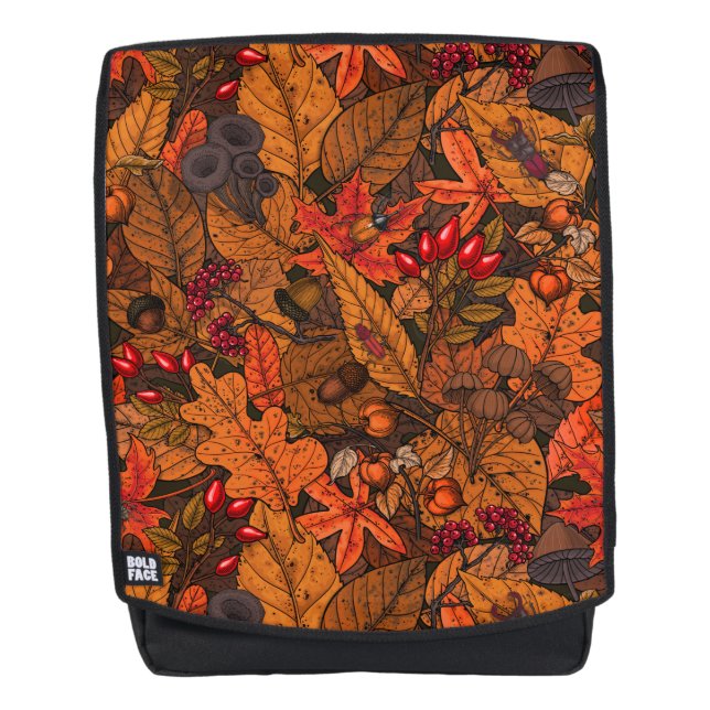 Autumn treasures backpack (Front)