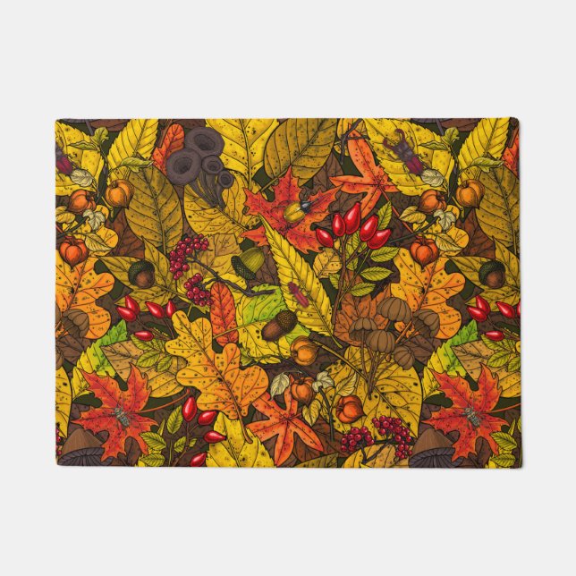 Autumn treasures doormat (Front)