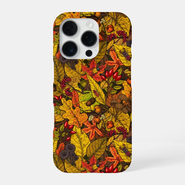 Autumn treasures iPhone case (Back)