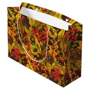 Autumn treasures large gift bag