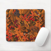 Autumn treasures mouse mat (With Mouse)