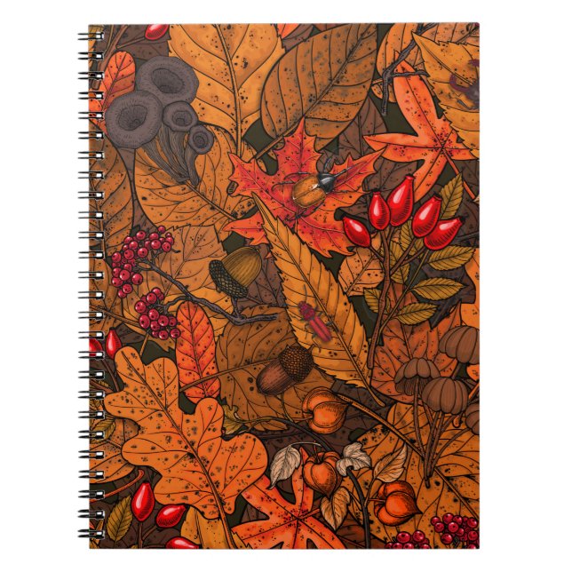 Autumn treasures notebook (Front)