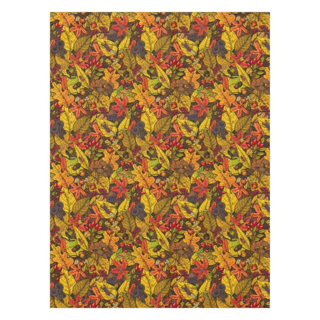 Autumn treasures tablecloth (Front)
