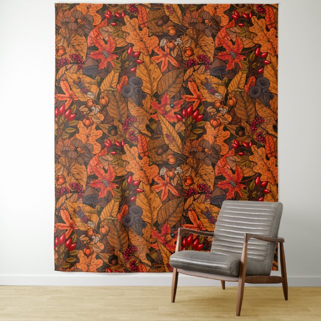 Autumn treasures tapestry (In Situ)