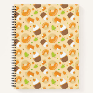 Autumn Treats Spiral Notebook