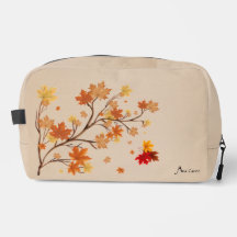 Autumn Tree Branch Print Cut Sew Bag