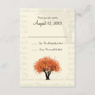 Autumn Tree Dancing Blooms Response