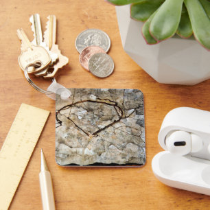 Autumn Tree in Movement by Egon Schiele Key Ring