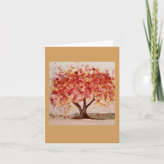 Autumn Tree Note Cards