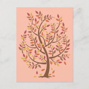 Autumn Tree Postcard