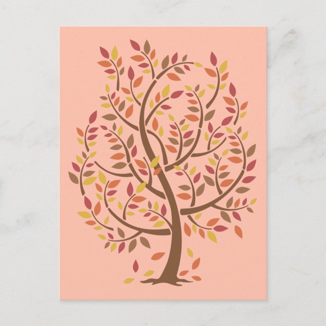Autumn Tree Postcard (Front)