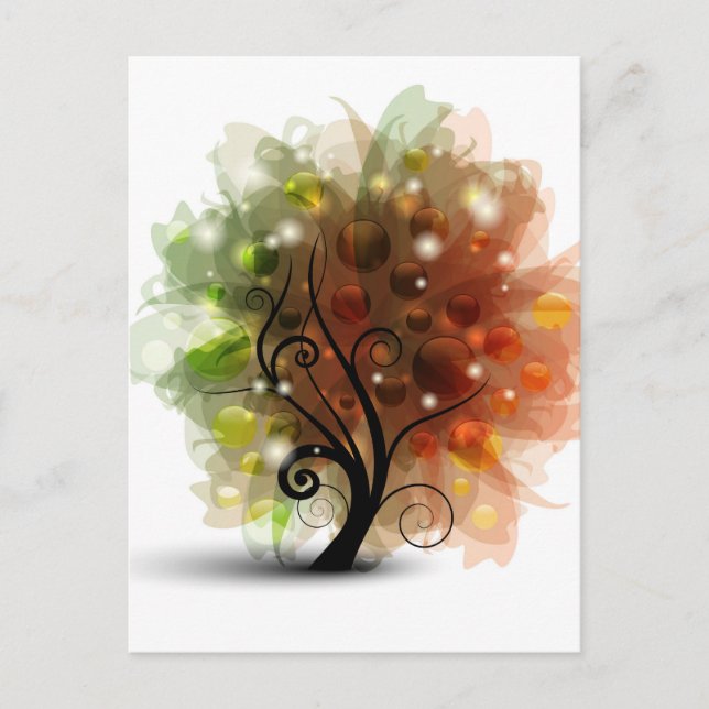 Autumn Tree Postcard (Front)