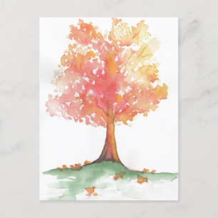 Autumn Tree Postcard