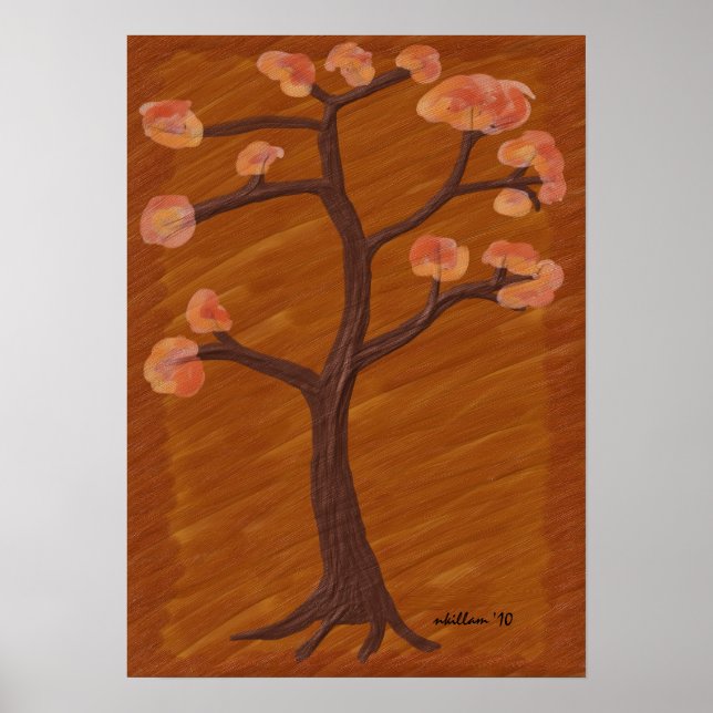 Autumn Tree Poster (Front)