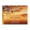 Autumn Tree String Lights Lake View Save the Date
