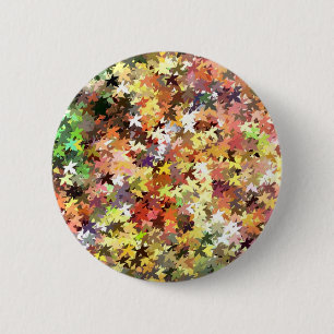 AUTUMN TREES 6 CM ROUND BADGE