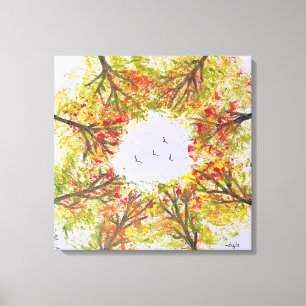 Autumn Trees Canvas Print