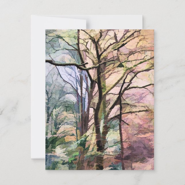 AUTUMN TREES CARD (Front)