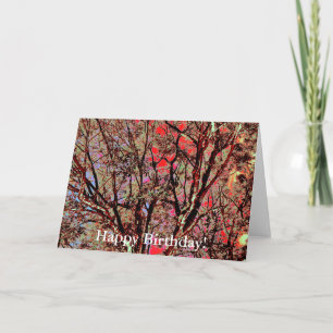 AUTUMN TREES CARD