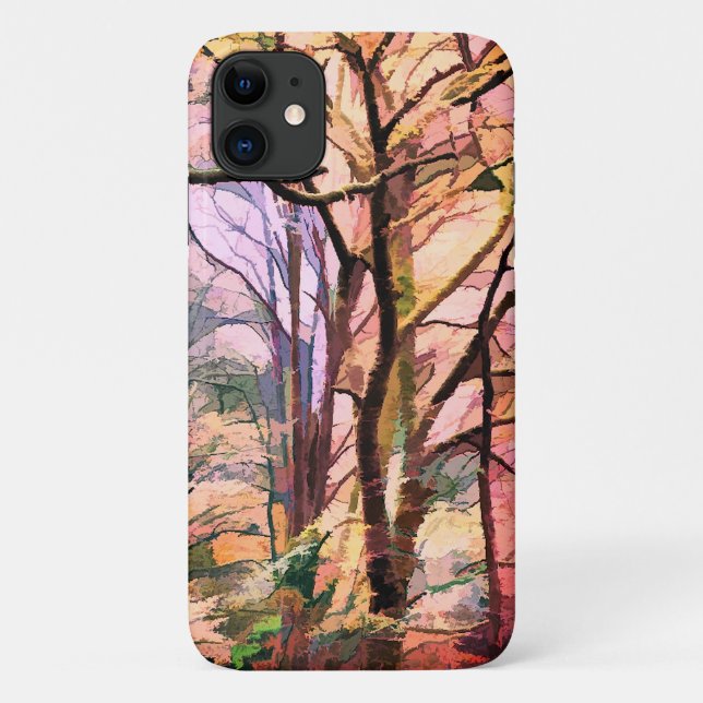 AUTUMN TREES Case-Mate iPhone CASE (Back)