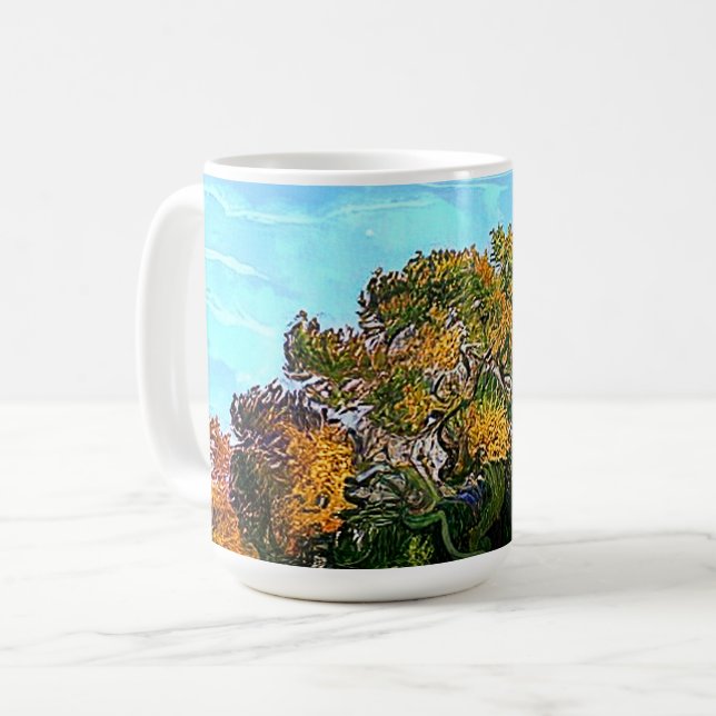 AUTUMN TREES COFFEE MUG (Front Left)