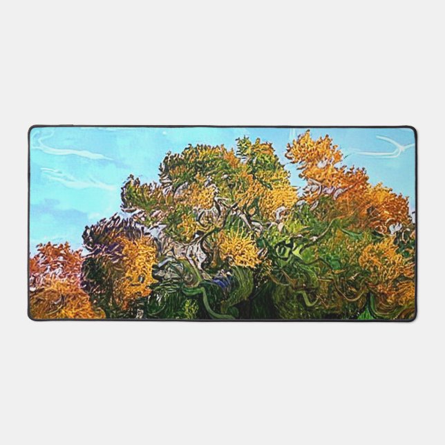 AUTUMN TREES DESK MAT (Front)