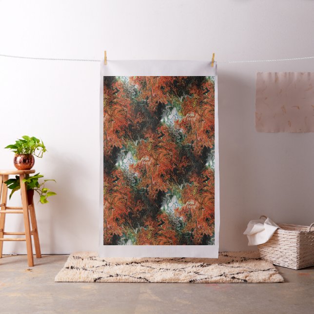 Autumn trees...... fabric (In Situ)