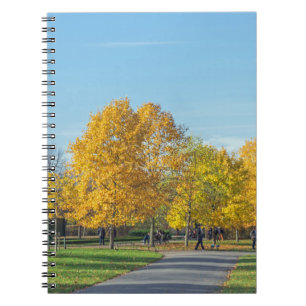 Autumn trees notebook