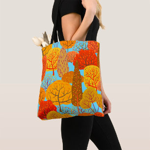 Autumn Trees Tote Bag
