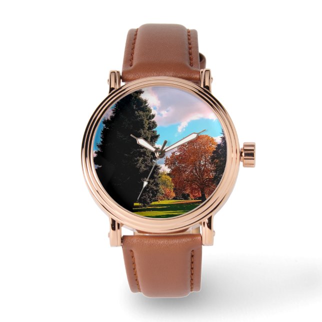 Autumn trees watch (Front)