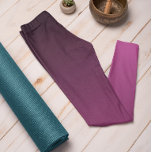 Autumn Trend Colour Berry Ombre Leggings<br><div class="desc">Stylish Berry Colour subtle ombre leggings from our Autumn & Winter 2023/24 trend colours collection offer timeless charm. These Ombre pink /purple Leggings feature a gradient, fading from dark at the top to the lighter / brighter colour at the legs. The colour can be described as a bright and vibrant...</div>