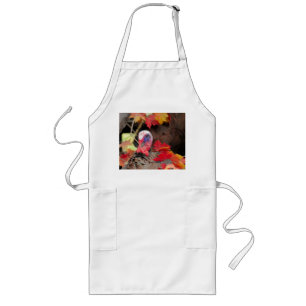 Autumn Turkey Long Apron