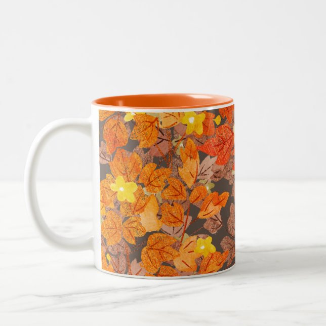 Autumn Two-Tone Coffee Mug (Left)