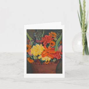Autumn Urn notecard