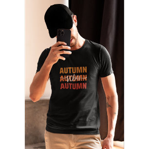Autumn Vibes Cosy Fall Design T-Shirt