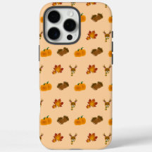 Autumn Vibes Deer Maple Leaves Pumpkin Acorns